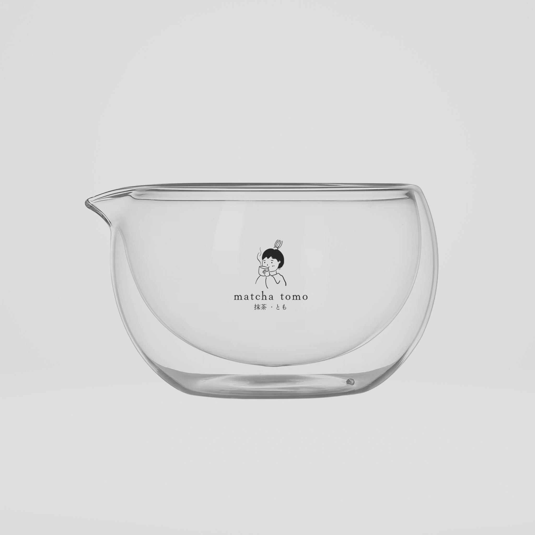 Double-Walled Glass Matcha Bowl (Chawan)